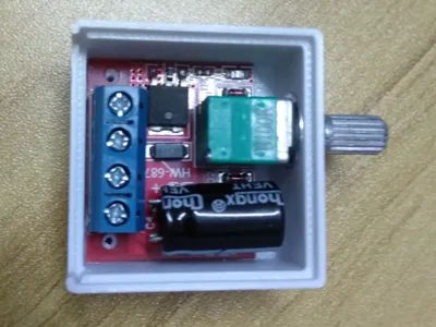 DC motor PWM speed control module