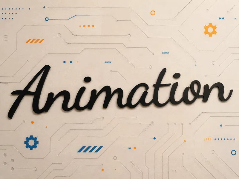 Logo Animation 3D – Design Moderne