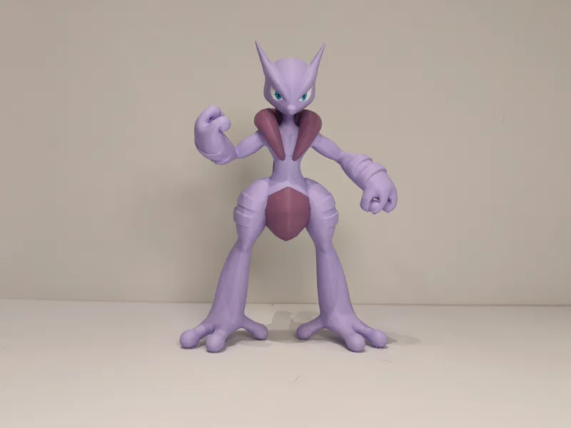 宝可梦 第一世代 #0150.1 超级超梦X(Mega Mewtwo X)多色模型