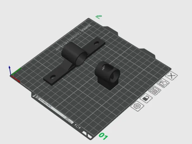 Yamaha R1 RN22 2009-2014 DJI360 Stick Holder