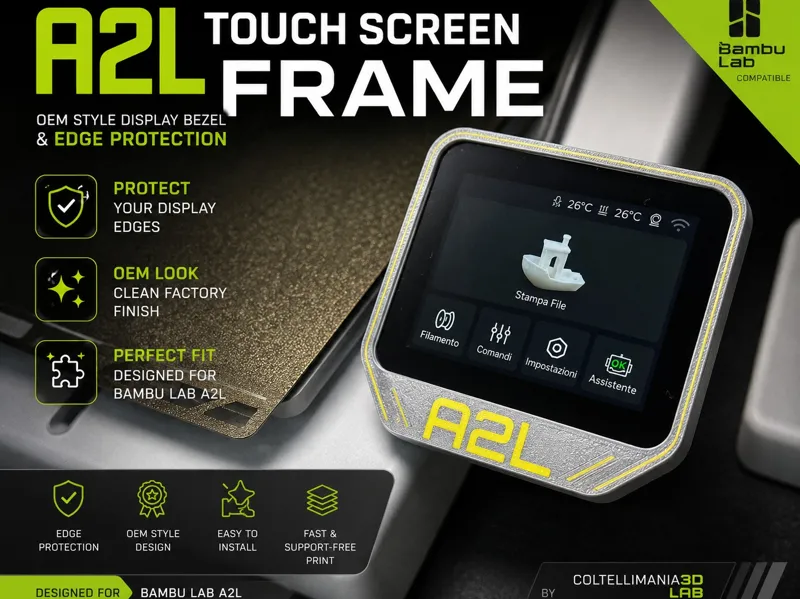 A2L Touch Screen Frame | Display Edge Protection