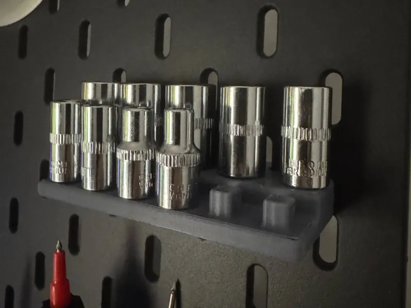 SKADIS 11x 1/4" socket holder