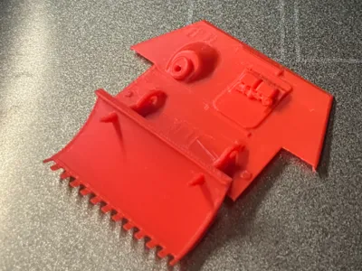 Bulldozer blade for t-34