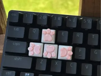 Cute Paw Keycaps