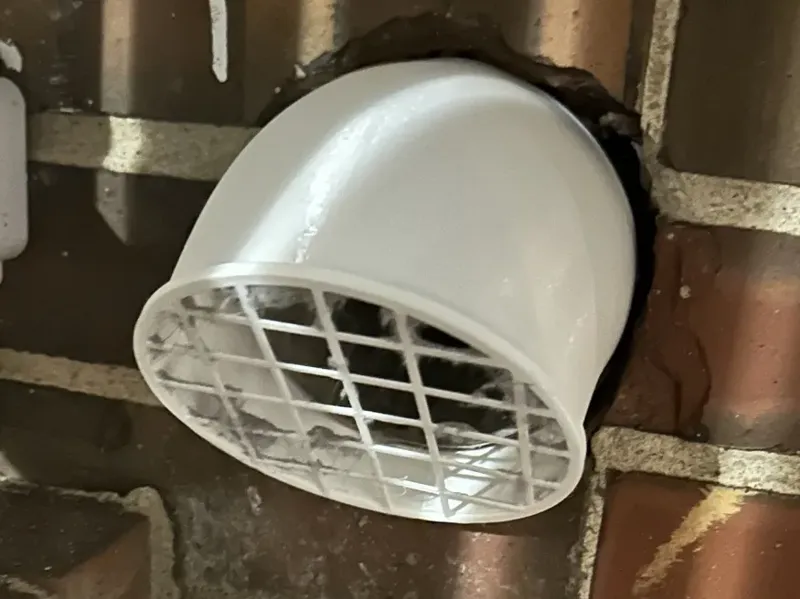 4" Dryer Vent External Cover - Quick
