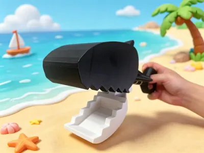 Orca Clip - Beachcombing Clip - Unique Clip