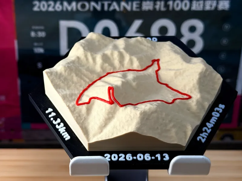 崇礼100地图模型