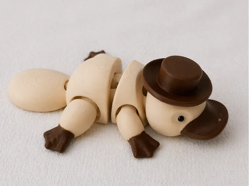 Articulated Platypus 3D print model