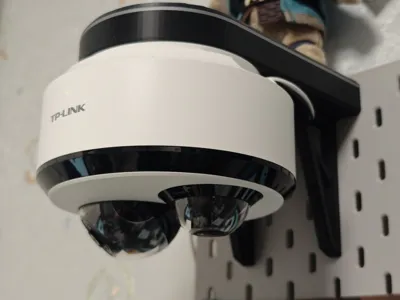 Panoramic Camera Mount IKEA Skadis Pegboard TPLINK IPC55T2