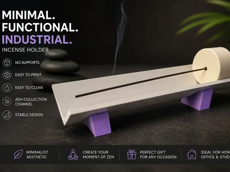 Industrial Incense Holder