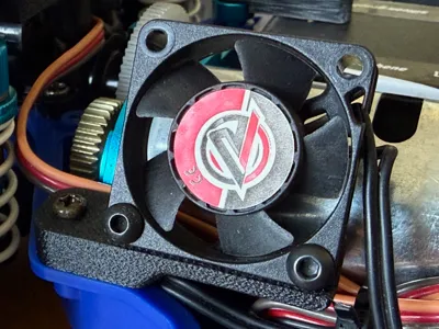 Tamiya TT-02 Fan Mount (no gear cover)