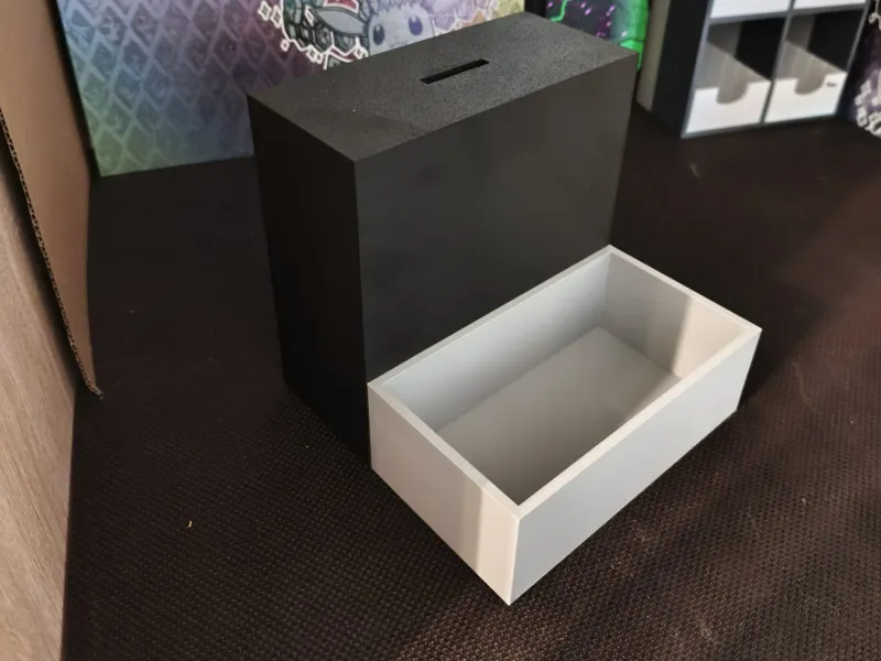 Display Aussteller mit Geldkassette 