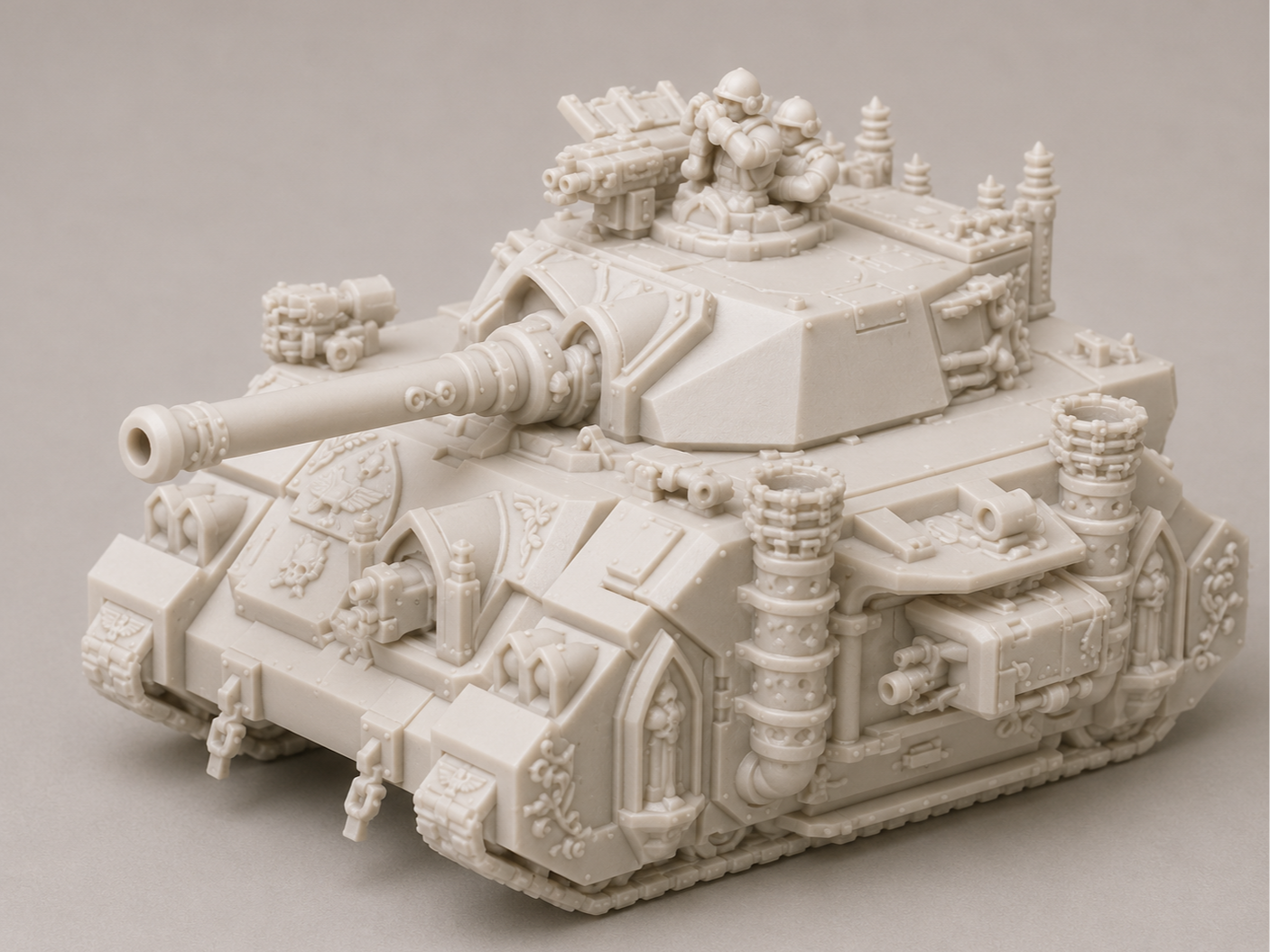 Space nun tank, grimdark