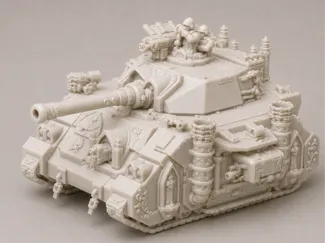 Space nun tank, grimdark