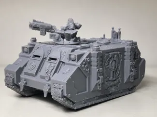 Space nun rhino, grimdark
