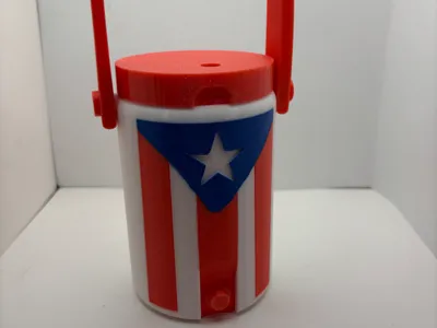 Puerto Rican Flag Coolie /3mf for Snap Maker U1