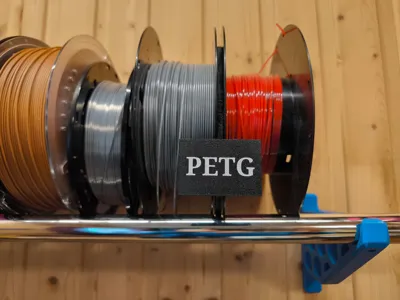 Filament Separators With Names for Filament shelf