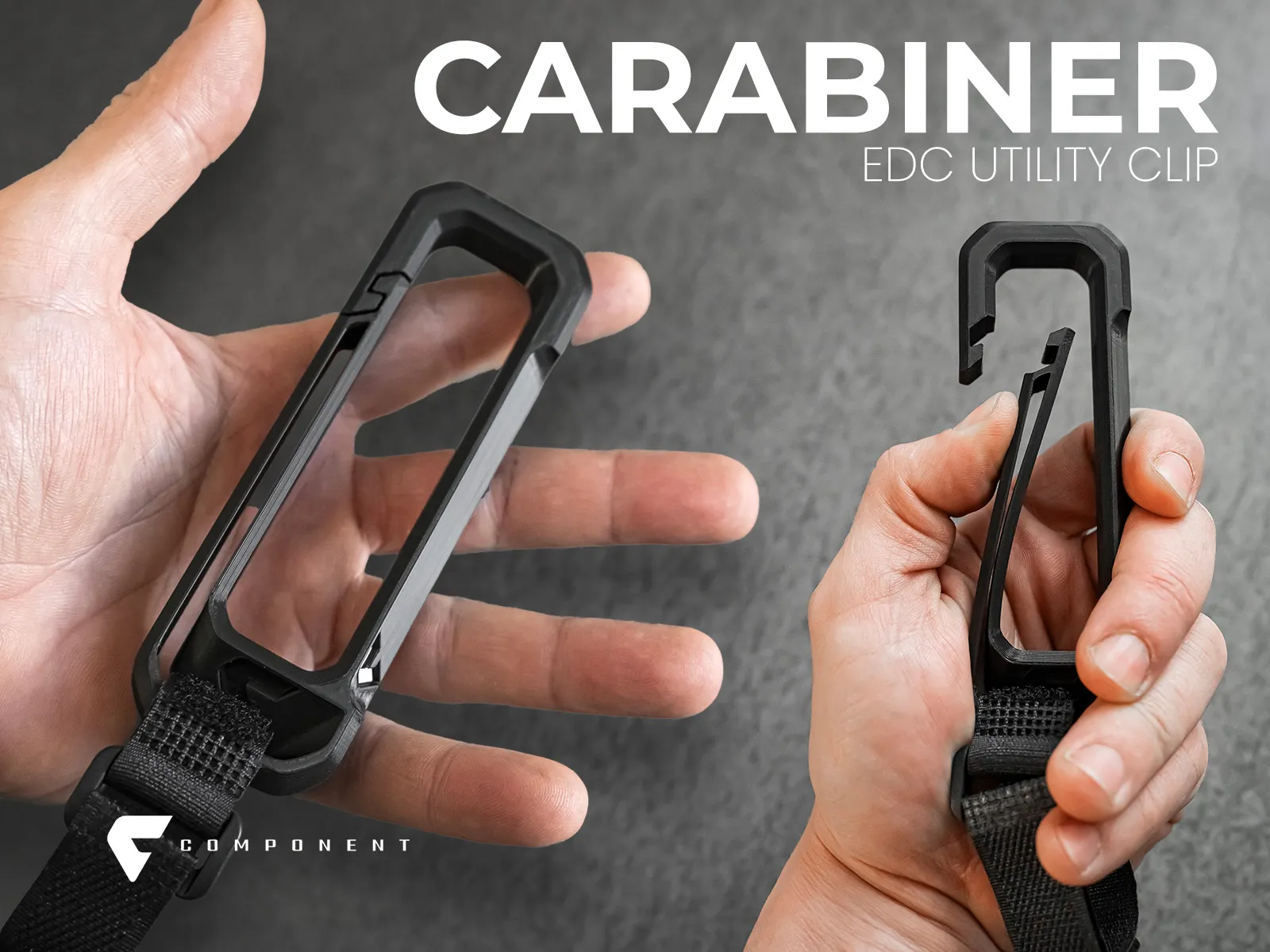 Utility Carabiner Clip - EDC Accessory