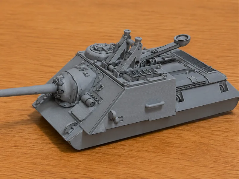T-34/S-100 Panzer mit funktionierendem Katapult