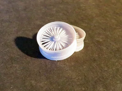 scale spokes for model cars