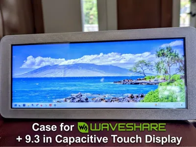 Case for Waveshare 9.3in Capacitive Touch Display