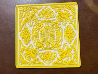 Cloisonné Enamel Coaster