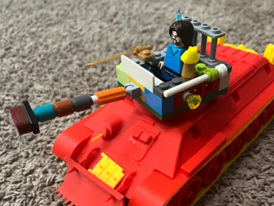 Brick compatible t-34 turret ring
