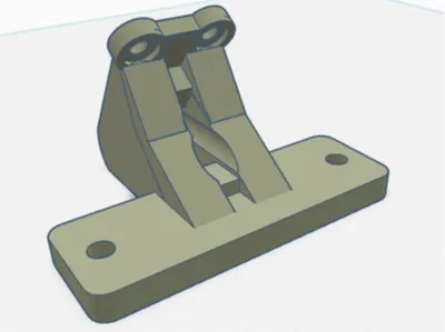 Side facing screen bracket for IR3 V2 conveyor