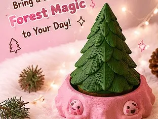 Pine tree [excluding lid]