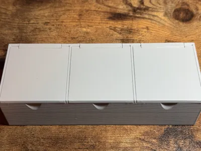 Beyblade X deck box clear top