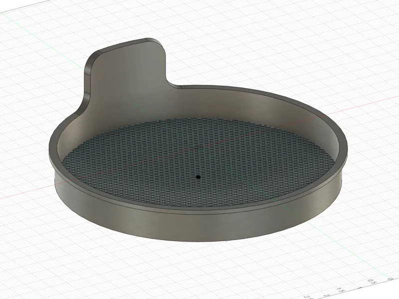 10" Port hole screen