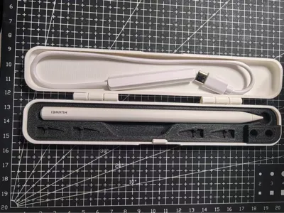 Huawei Stylus Protective Case (holds charging stick + 6 pen tips