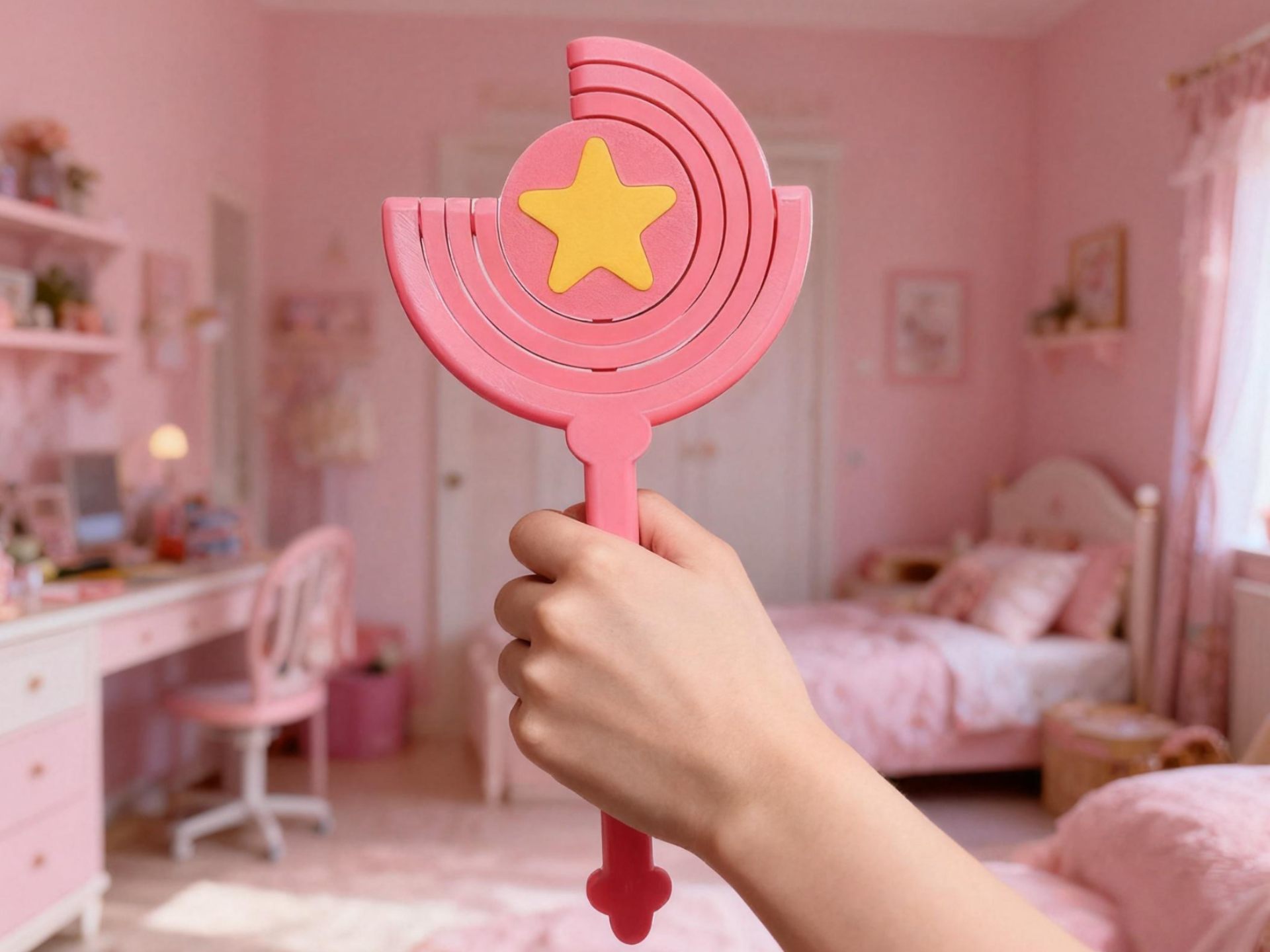 魔法少女法杖摇摇乐
