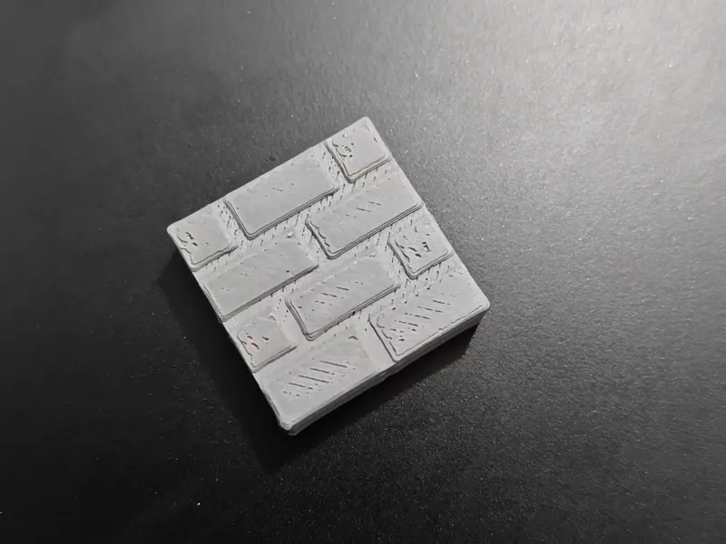 石砖模型内置磁铁