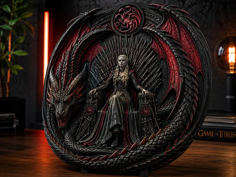 Dragon Queen Empress Relief