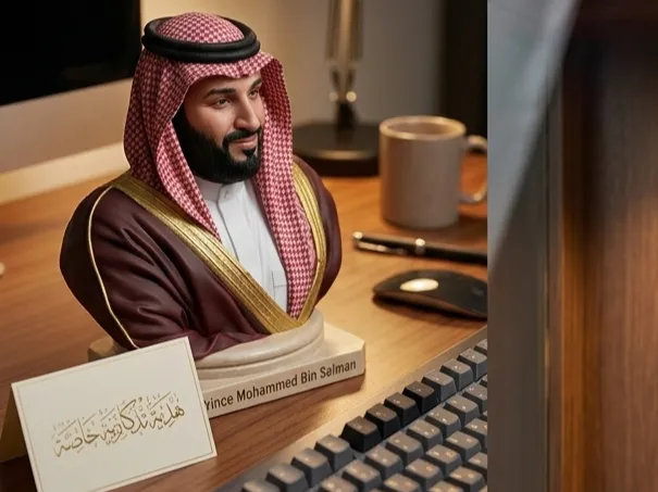 Prince Mohammed Bin Salman Statue