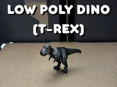 Low-Poly Dino (T-rex)