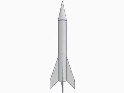 E class model rocket D motor