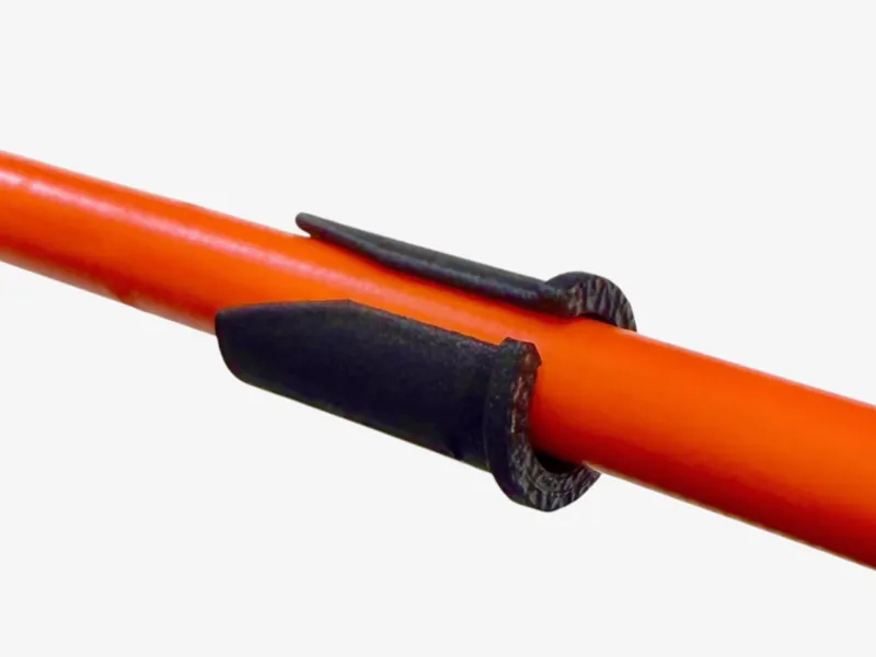 Bowden tube to the bike frame - Adapter