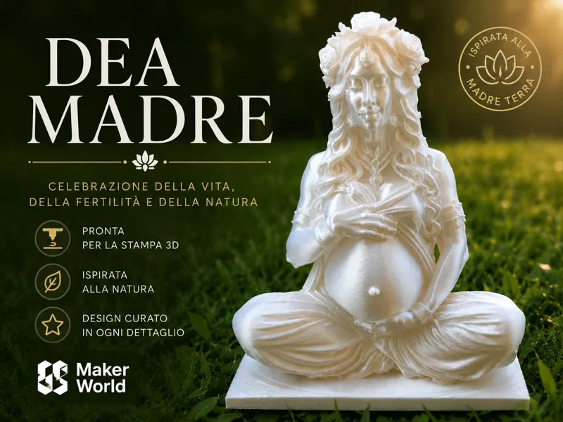 Dea Madre con rose