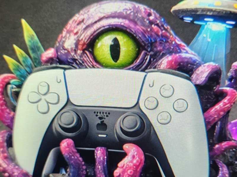 PS5 Pad Stand: Octopus