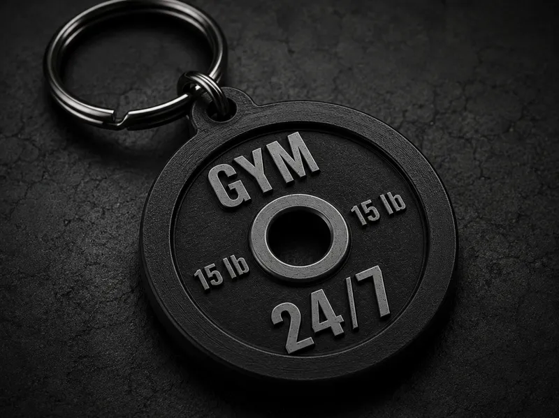 GYM 24/7 keychain