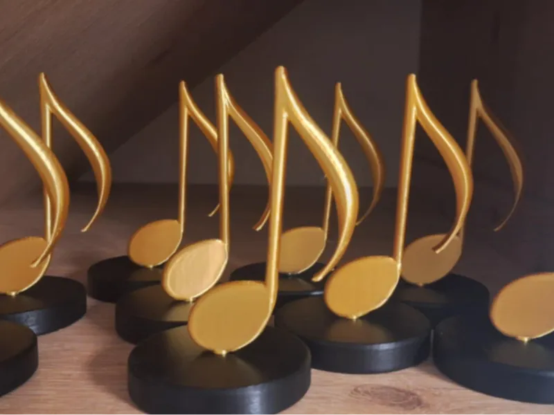 Music Note Figurine