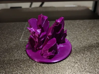Dark Crystal Formation