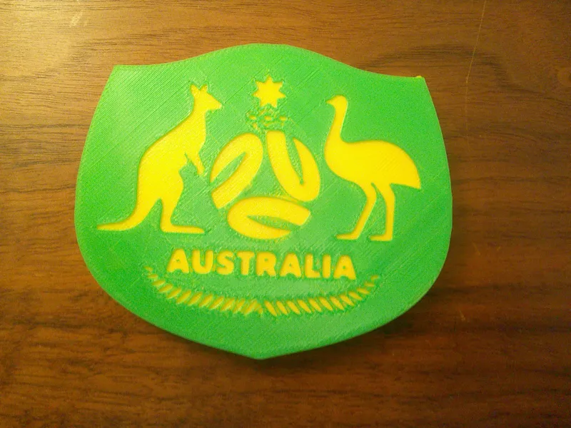 Australia National Football Team Coaster or Plaque