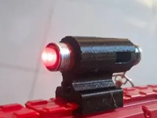 Nerf gun laser pointer