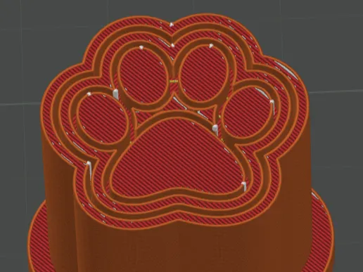 Ejetor de Brigadeiros Bluey Patinha  