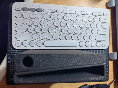 Logitech K380 keyboard cover (requires flexible material