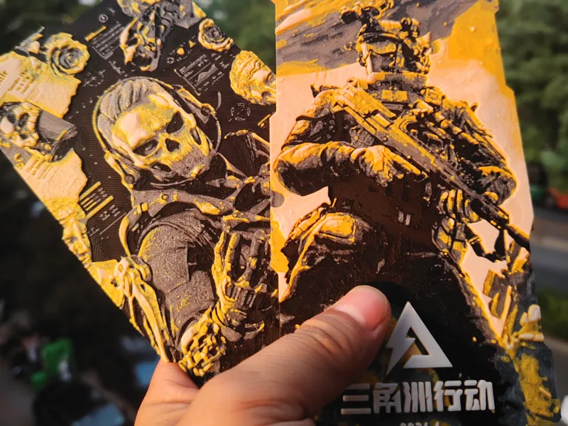 三角洲行动——红狼、威龙浮雕卡