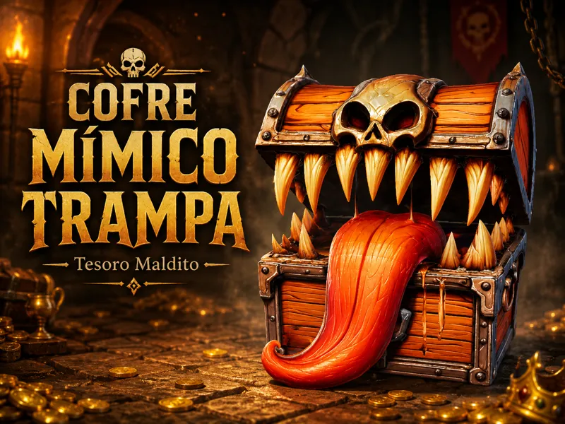 Cofre Mimico Trampa